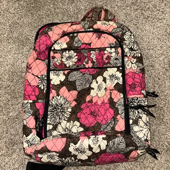 Vera Bradley | Bags | Vera Bradley Pink And Brown Floral  display picture 1